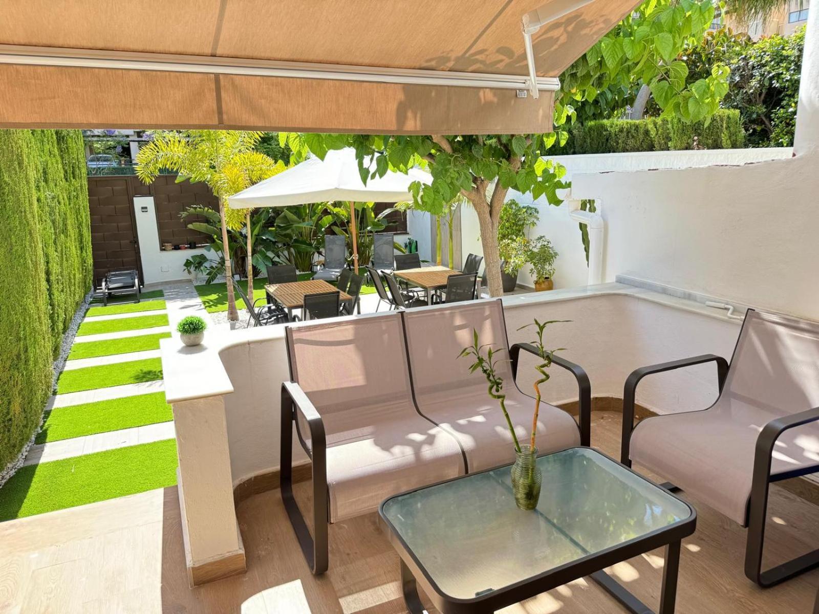 La Casita Garden By Sunset *